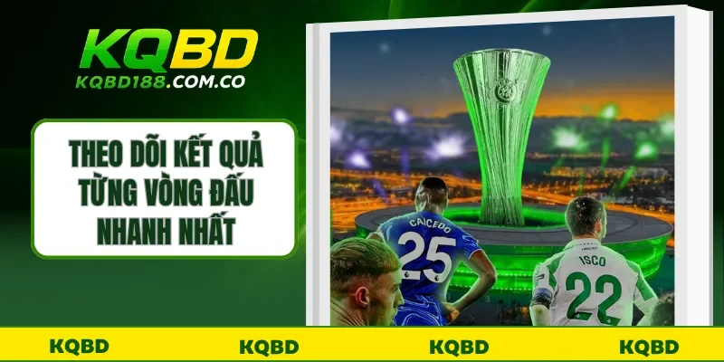 Theo dõi kết quả từng vòng đấu nhanh nhất